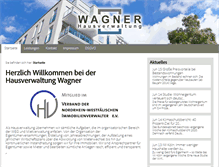 Tablet Screenshot of hv-wagner.com
